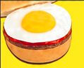 Burger w/ Egg