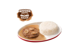 1 - pc. Burger Steak Solo