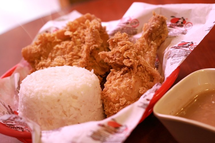 2pc Chix & Rice or Wedges