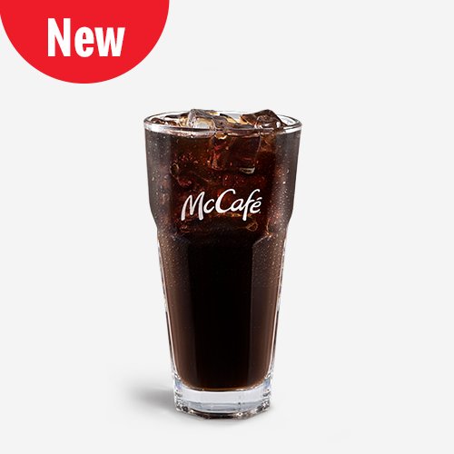 McCafé Iced Coffee Black Medium