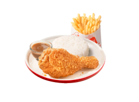 1 - pc. Chickenjoy w/ Fries Solo