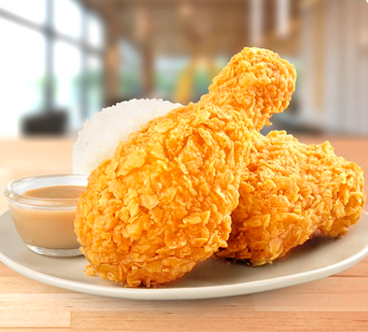 2pc. Chicken McDo with Rice Spicy
