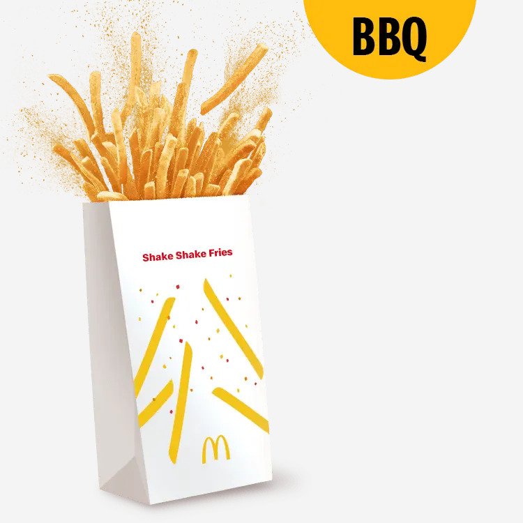Medium McShaker BBQ Fries