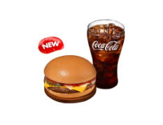 Special Cheesy Yumburger w/ Drink coke