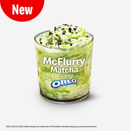 McFlurry® Matcha with OREO®