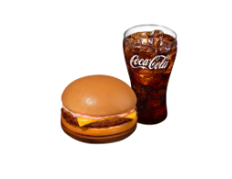Original Cheesy Yumburger w/ Drink coke